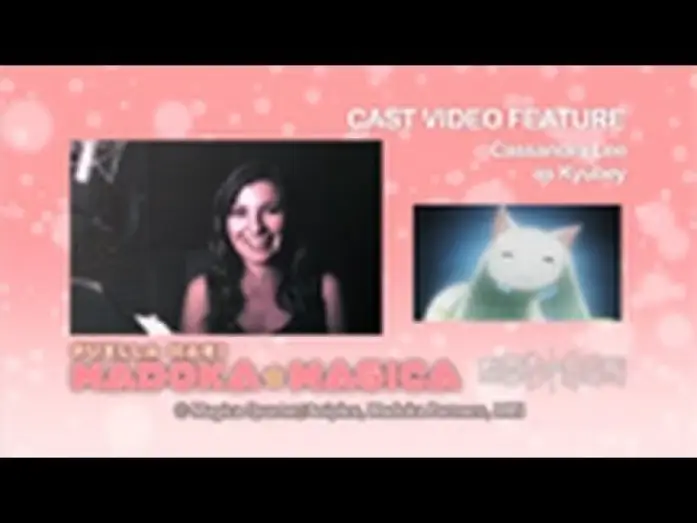 Видео к сериалу Puella Magi Madoka Magica — English Cast Video: Kyubey