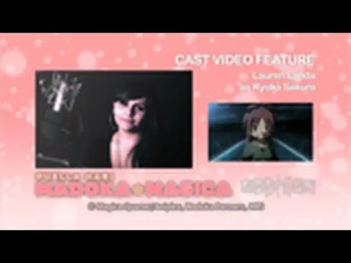 Видео к сериалу Puella Magi Madoka Magica — English Cast Video: Kyoko Sakura
