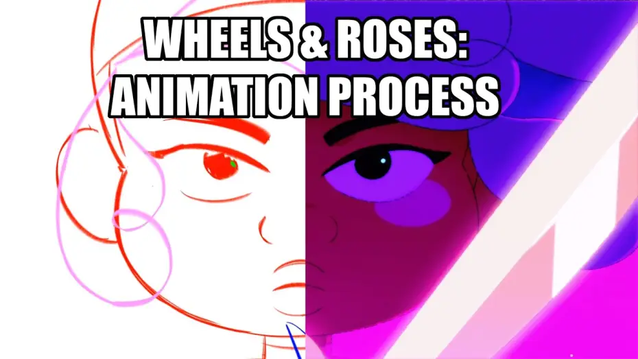 Video for the series WHEELS & ROSES — WHEELS & ROSES | Animation Process by Li Cree | Orange Blossom Studios