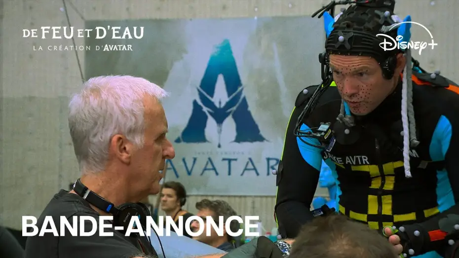 Video for the series Fire and Water: Making the Avatar Films — De feu et d'eau : la création d'Avatar - Bande-annonce officielle (VOST) | Disney+