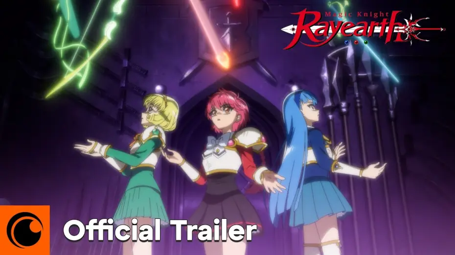 Video for the series Magic Knight Rayearth — Official Trailer [Subtitled]
