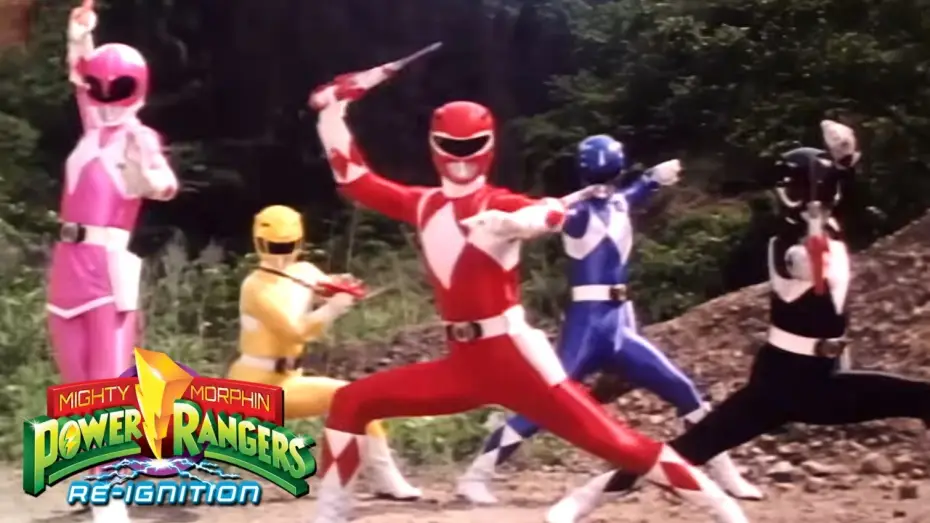 Video for the series Mighty Morphin' Power Rangers Re-Ignition — Day of the Dumpster | E01 | Full Episode | Power Rangers Re-Ignition | Power Rangers Videos