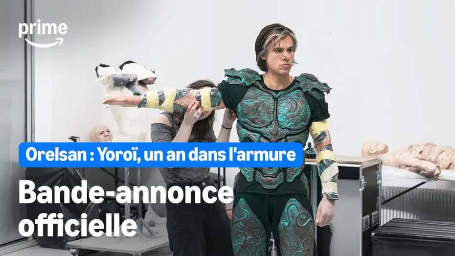 Video for the series ORELSAN : Yoroï, un an dans l'armure — Orelsan : Yoroï, un an dans l'armure - Bande-Annonce Officielle | Prime Video