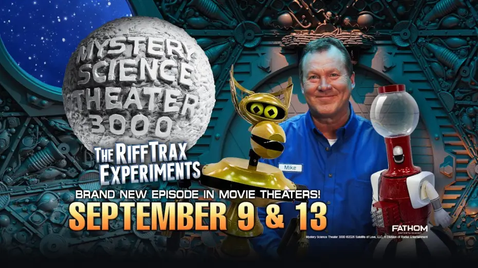 Video for the series Mystery Science Theater 3000: The RiffTrax Experiments — MST3K: The RiffTrax Experiments Official Trailer!