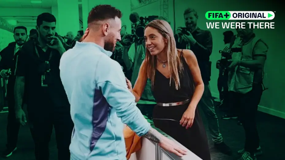 Video for the series We Were There — I had to ask Messi something different! 🎤