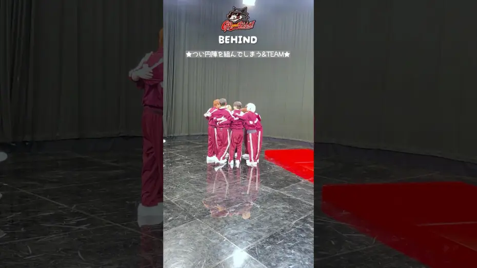 Video for the series GRandSLAM! — BEHIND MOVIE🐺 #GRandSLAM  #andTEAM #shorts