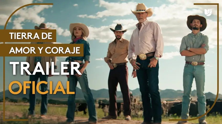 Video for the series Tierra de amor y coraje — Tierra De Amor Y Coraje | Trailer oficial | Estreno 7 de agosto por ViX