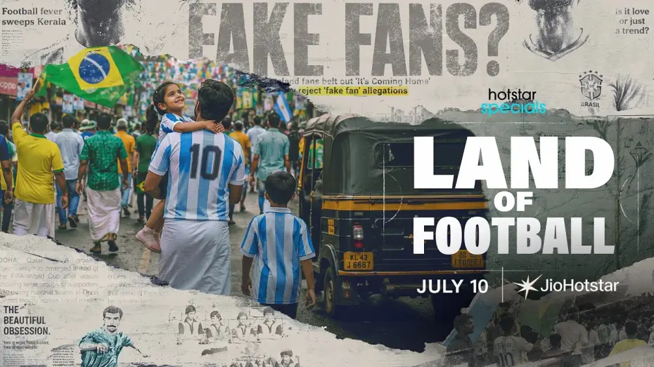 Video for the series Land of Football — Land of Football | Official Teaser | July 10 | #HotstarSpecials | JioHotstar