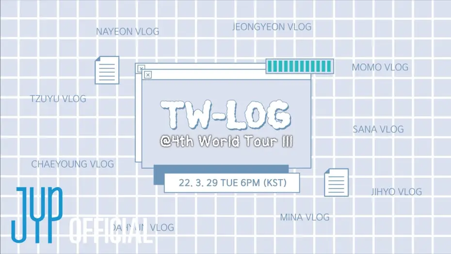 Video for the series TW-LOG — TW-LOG @ 4TH WORLD TOUR ‘III’ — TW-LOG @ 4th WORLD TOUR 'Ⅲ' Teaser