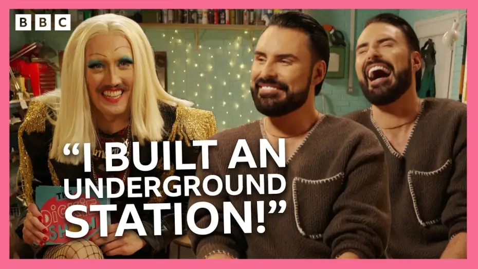 Video for the series The Dickie Show — Rylan Has a TfL Tube Station in His House?! | The Dickie Show - BBC