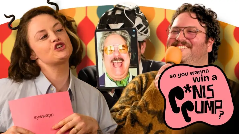 Video for the series So You Wanna Win A Penis Pump — Demi Lardner Made The Most Unhinged Game Show 🤯 Ft Paul F. Tompkins, Alexei Toliopoulos [SYWWAPP]