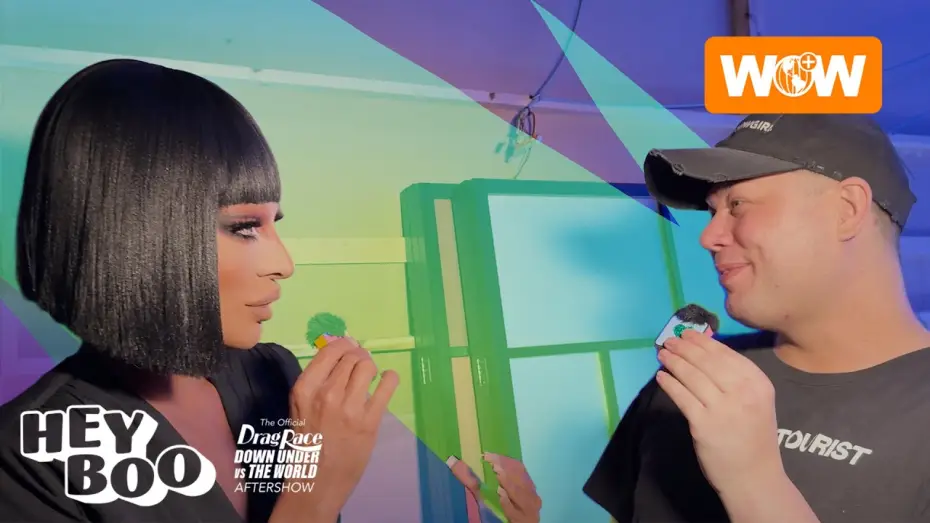 Video for the series Hey Boo — Hey Boo Drag Race Down Under vs The World | Official Trailer | WOW Presents Plus