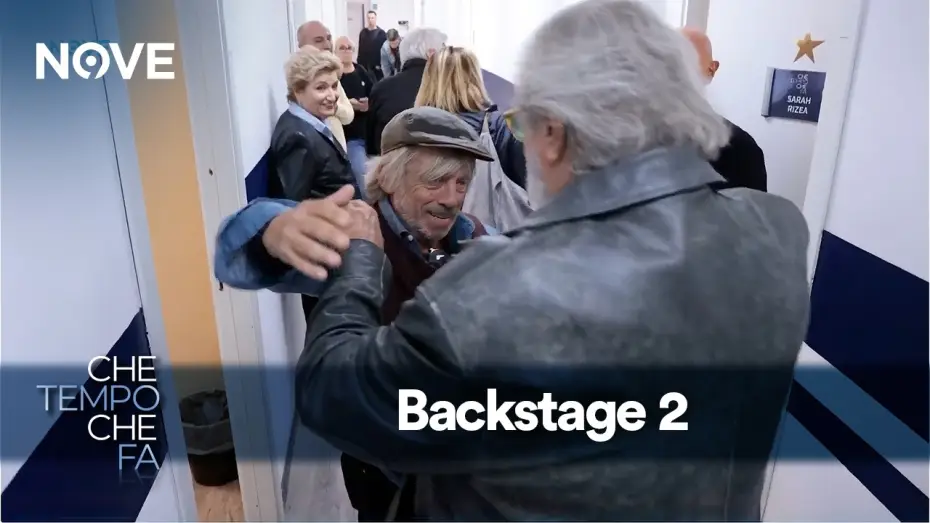 Video for the series Il tavolo di Che Tempo Che Fa — Il backstage della prima puntata del Tavolo di Che tempo che fa