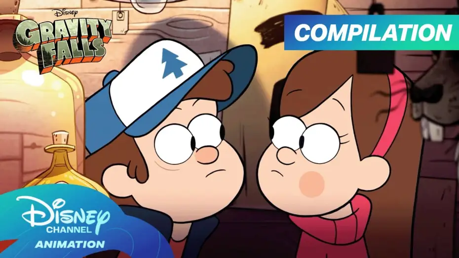 Видео к сериалу Gravity Falls — Every Gravity Falls Season 1 FULL Episodes! 🏕️ | Marathon | Gravity Falls |@disneychannelanimation