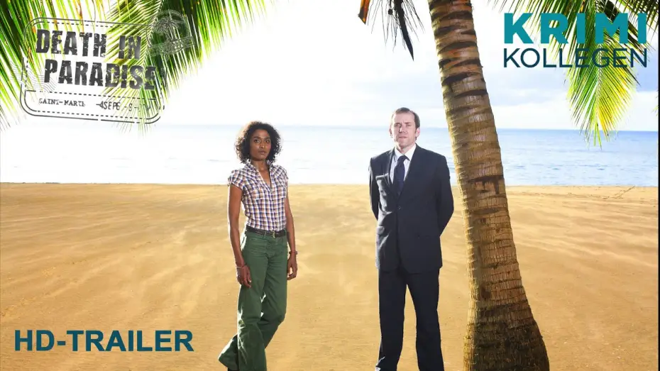 Видео к сериалу Death in Paradise — DEATH IN PARADISE - Staffel 1 - Trailer deutsch [HD] - KrimiKollegen