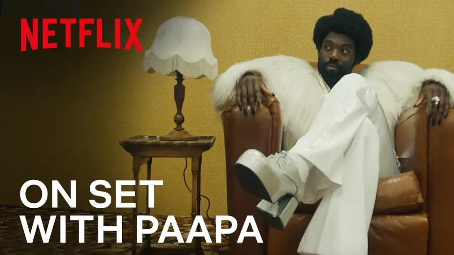 Video for the series Black Mirror — Paapa Essiedu Takes Us Behind The Scenes of Demon 79 | Black Mirror | Netflix