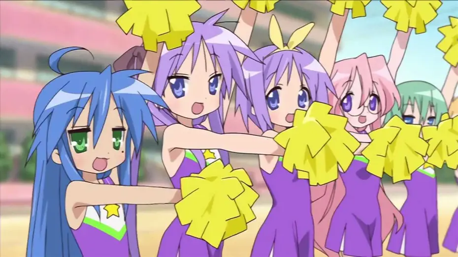 Видео к сериалу Lucky Star — Lucky Star Opening | Motteke! Sailor Fuku (Take It! Sailor Uniform) - Aya Hirano, Emiri Kato, Kaori Fukuhara and Aya Endo