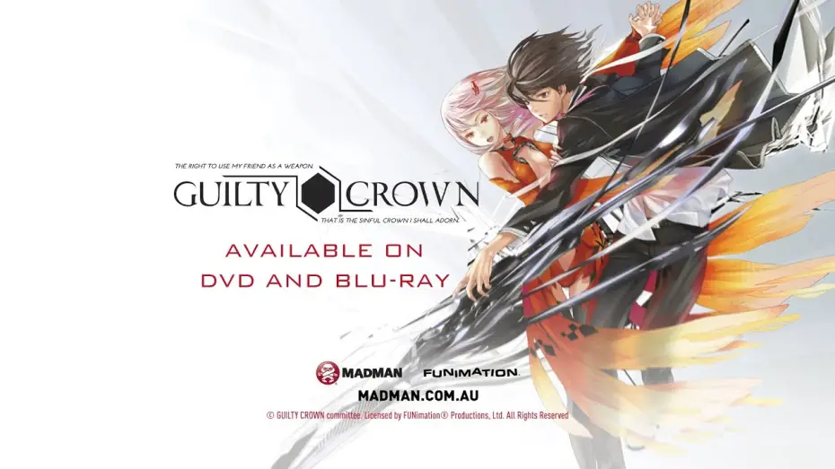 Видео к сериалу Guilty Crown — Guilty Crown - Official Trailer
