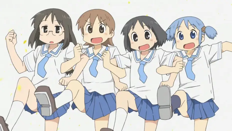 Video for the series Nichijou: My Ordinary Life — Opening 2 | Hyadain's Amazing Friendship - Hyadain [Creditless]