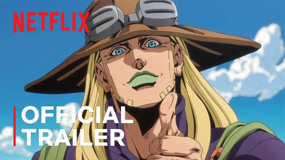 Видео к сериалу JoJo's Bizarre Adventure — STEEL BALL RUN JoJo's Bizarre Adventure 2nd STAGE Official Trailer