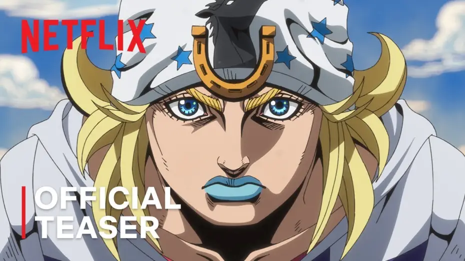 Видео к сериалу JoJo's Bizarre Adventure — STEEL BALL RUN JoJo’s Bizarre Adventure Official Teaser [Subtitled]