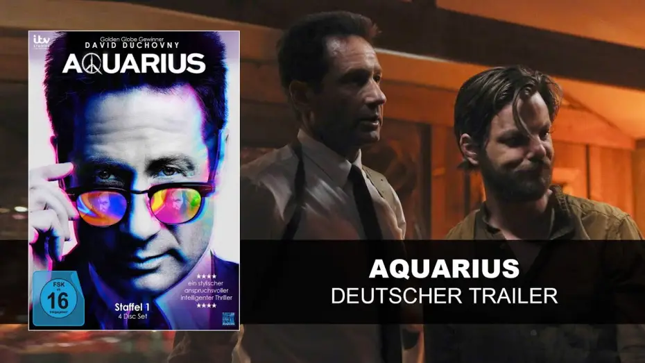 Video for the series Aquarius — Aquarius (Deutscher Trailer) | David Duchovny | HD | KSM