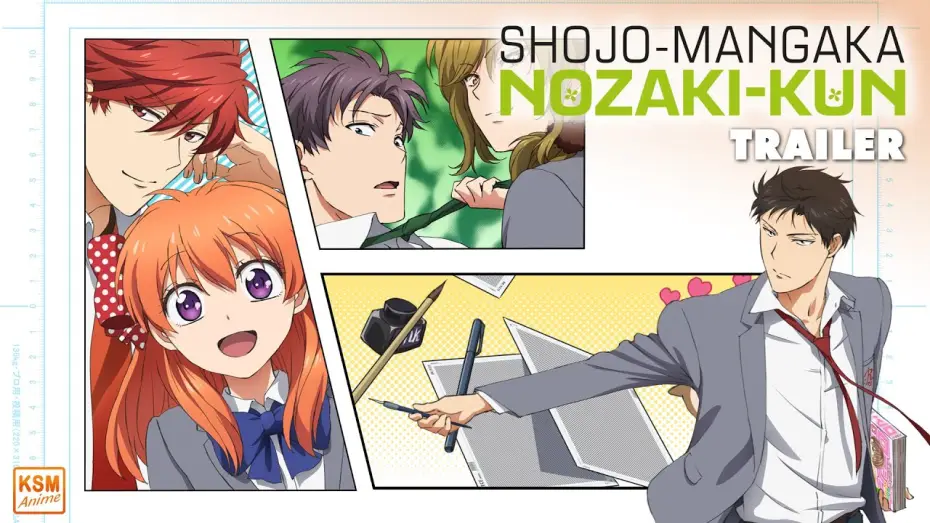 Видео к сериалу Monthly Girls' Nozaki-kun — Trailer