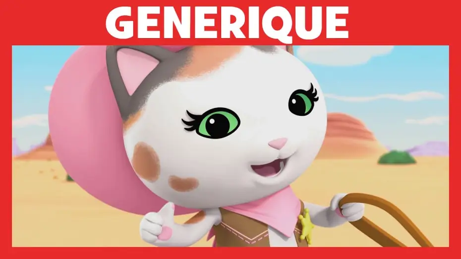 Видео к сериалу Sheriff Callie's Wild West — Générique de Shérif Callie au Far West - Disney Junior