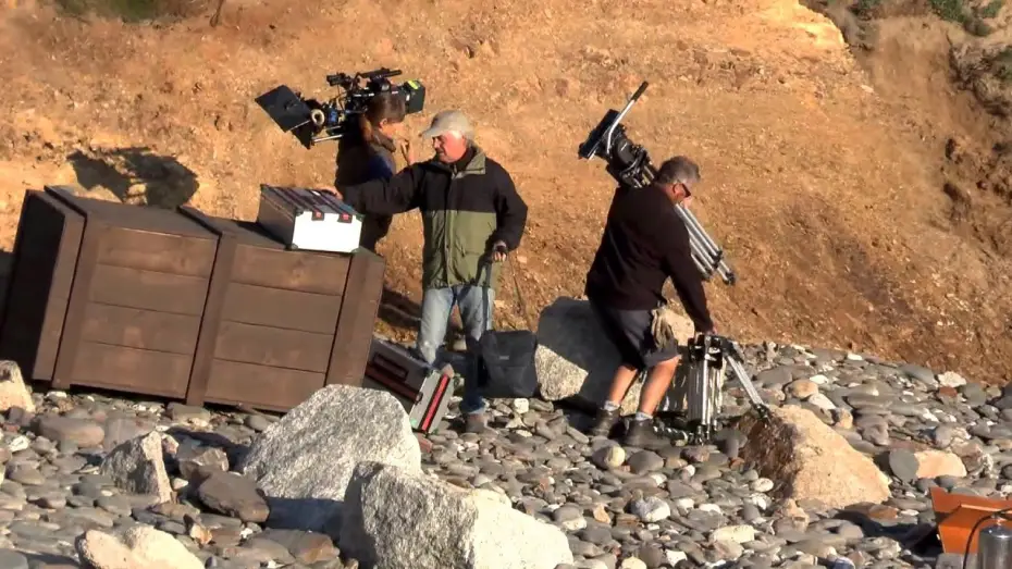Video for the series Poldark — Poldark film set July 2014