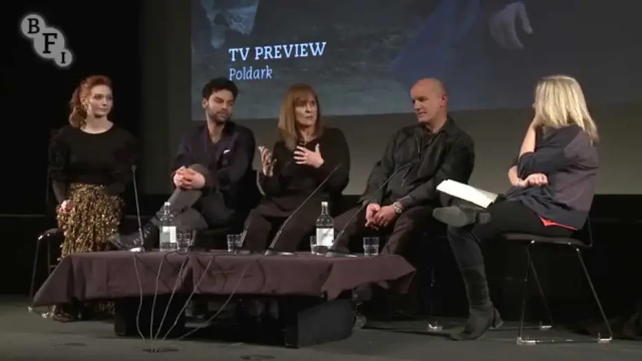 Video for the series Poldark — Series 1 — Poldark Season 1 Q&A with Aidan Turner + Eleanor Tomlinson | BFI