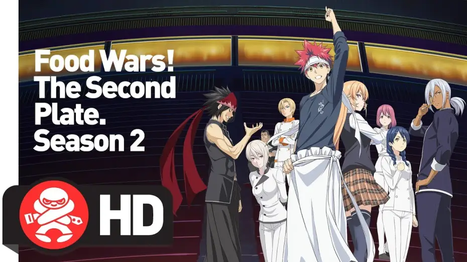 Video for the series Food Wars! Shokugeki no Soma — Food Wars: The Second Plate! Complete Season 2 - Official Trailer