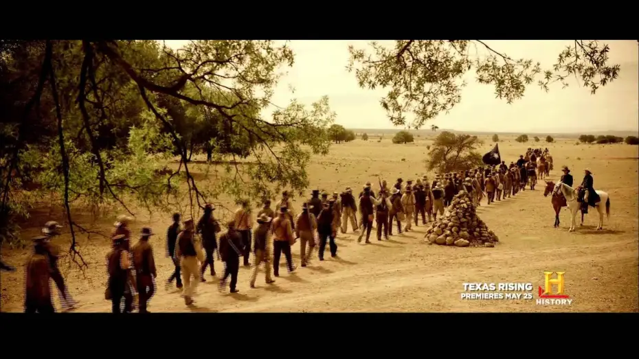 Video for the series Texas Rising — Texas Rising, premiering May 25th at 9e/p on HISTORY.