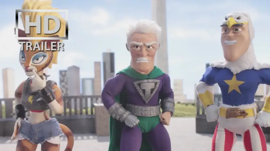 Video for the series SuperMansion — Super Mansion | official tailer US (2015) Bryan Cranston Crackle SDCC