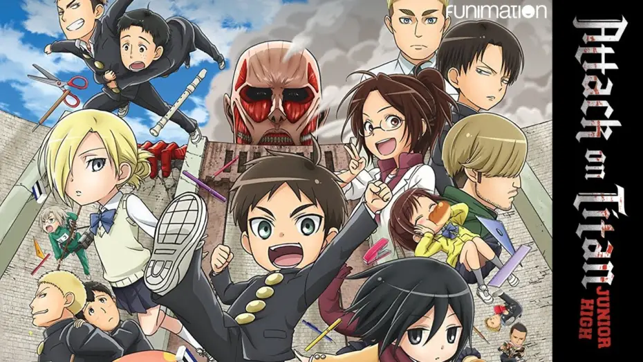 Video for the series Attack on Titan: Junior High — Attack on Titan Junior High - Official Trailer