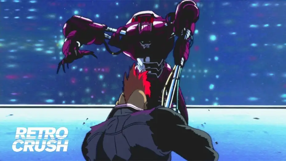 Video for the series Cyber City Oedo 808 — 10/10 aesthetics! INSANE cyberpunk showdown!! | Cyber City Oedo 808 (1990)