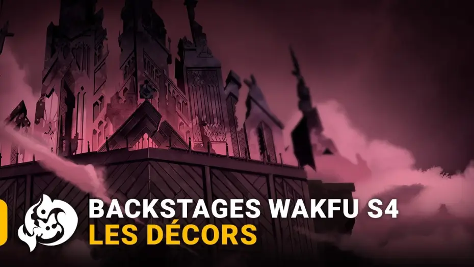 Video for the series Wakfu — Backstage: the backgrounds