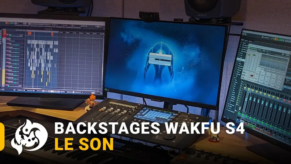 Video for the series Wakfu — Backstage: Sound