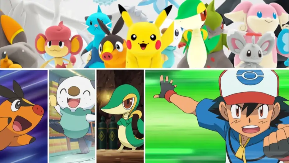 Видео к сериалу Pokémon — Unova (Seasons 14-16)