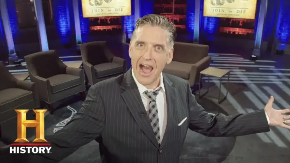 Video for the series Join or Die with Craig Ferguson — History Is Going Late-Night - Join Or Die: Craig Ferguson Premieres Thurs Feb 18 11/10c | History