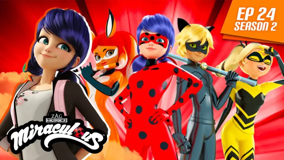 Video for the series Miraculous: Tales of Ladybug & Cat Noir — MIRACULOUS | 🐞 CATALYST (Heroes' Day - Part 1) 🐾 | FULL EPISODE ▶️ Season 2 Episode 24