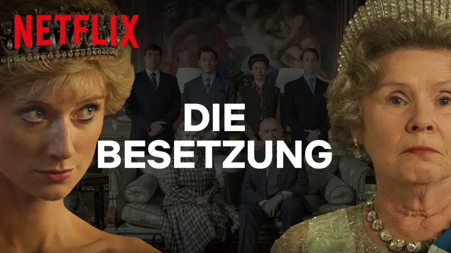 Video for the series The Crown — Die neue Besetzung der 5. Staffel (OmU)