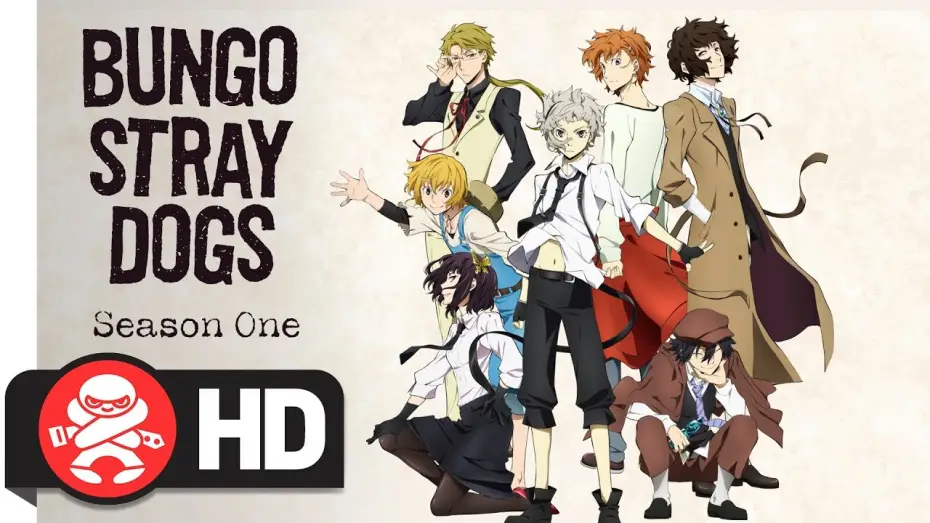 Video for the series Bungo Stray Dogs — Bungo Stray Dogs Complete Season 1 | DVD / Blu-Ray Combo
