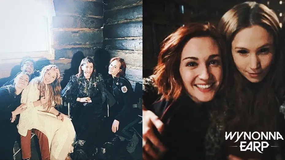 Video for the series Wynonna Earp — Wynonna Earp Behind The Scenes Season 2 From Twitter [BTS]