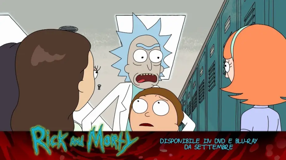 Видео к сериалу Rick and Morty — Rick and Morty - In DVD e Blu-ray da settembre. Red Band Spot.