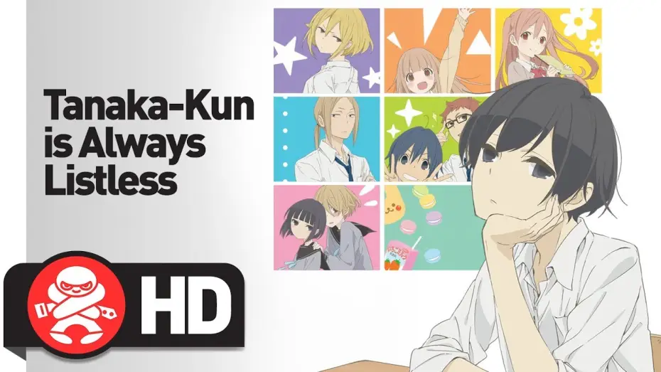 Video for the series Tanaka-kun Is Always Listless — Tanaka-kun is Always Listless Complete Series - Official Trailer
