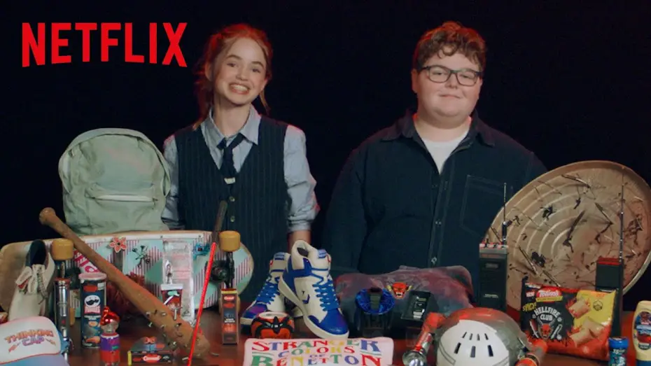 Видео к сериалу Stranger Things — Nell Fisher & Jake Connelly Build an Upside Down Survival Kit