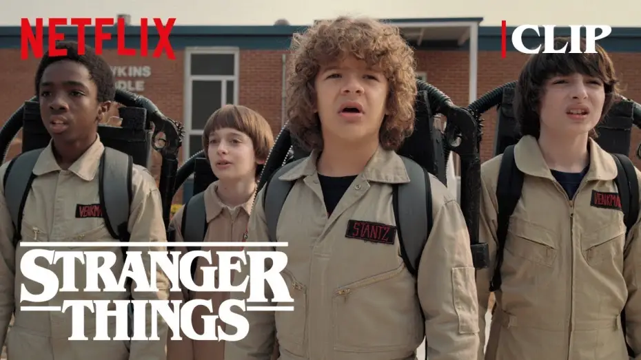 Видео к сериалу Stranger Things — Ghostbuster Scene | Stranger Things 2