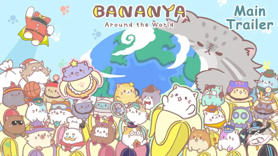 Video for the series Bananya — Bananya Around the World Main Trailer [English Sub]