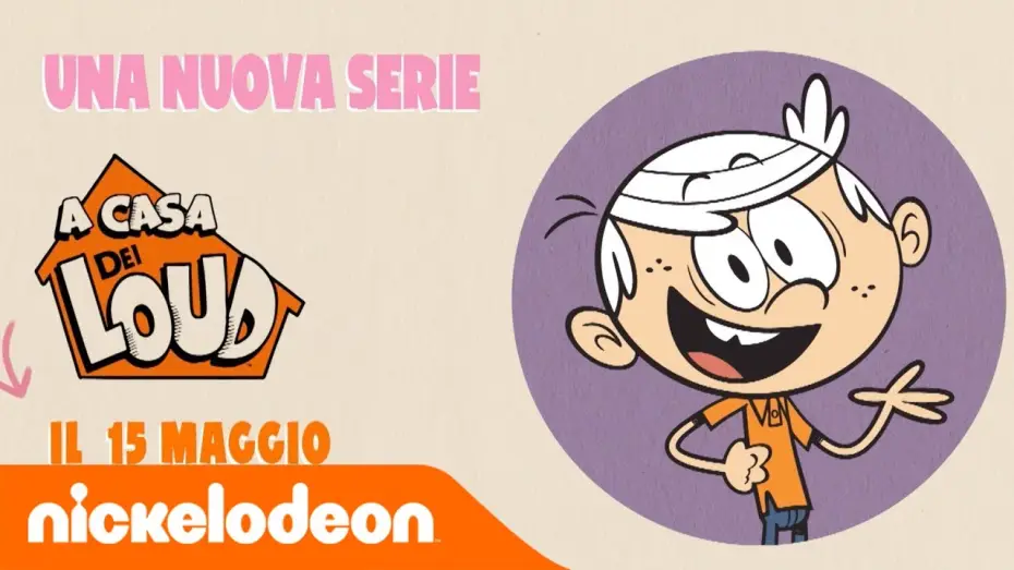 Видео к сериалу The Loud House — A casa dei Loud | Anteprima il 15 maggio | Nickelodeon Italia