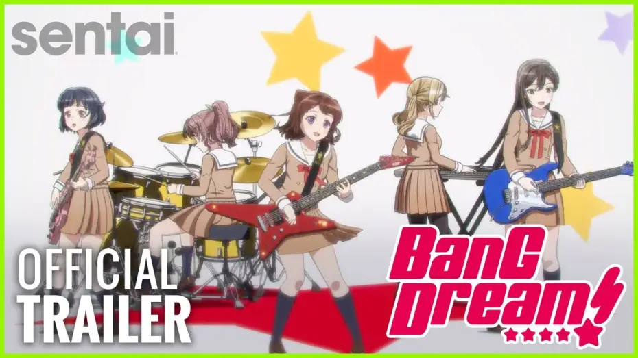 Видео к сериалу BanG Dream! — BanG Dream! Official Trailer